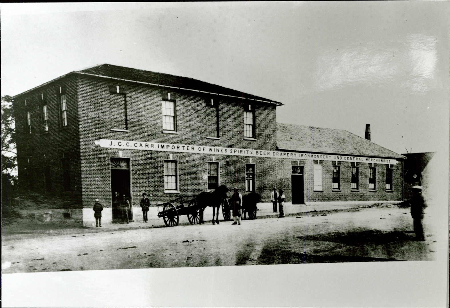 PH00030-01 Offices of J G C Carr Importers possibly William Street Perth c 1850 late 1870s (PH90024) Image