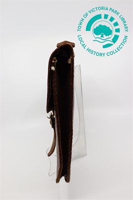 Image Side-view of Mr T. Finlayson's leather