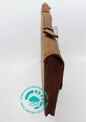 Image Side view of Mr J. Treacy's leather