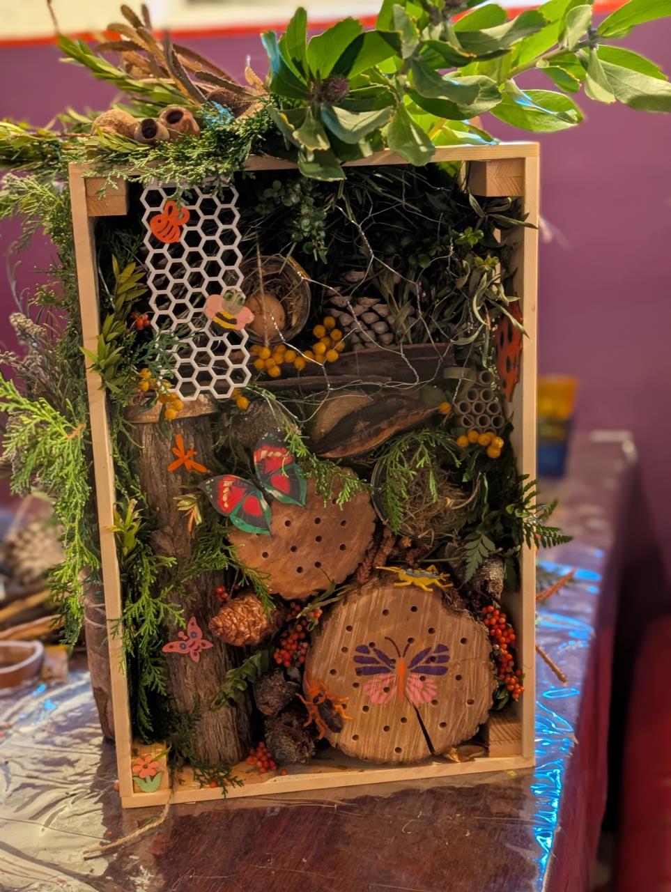 Intergenerational Bug Hotel Workshop
