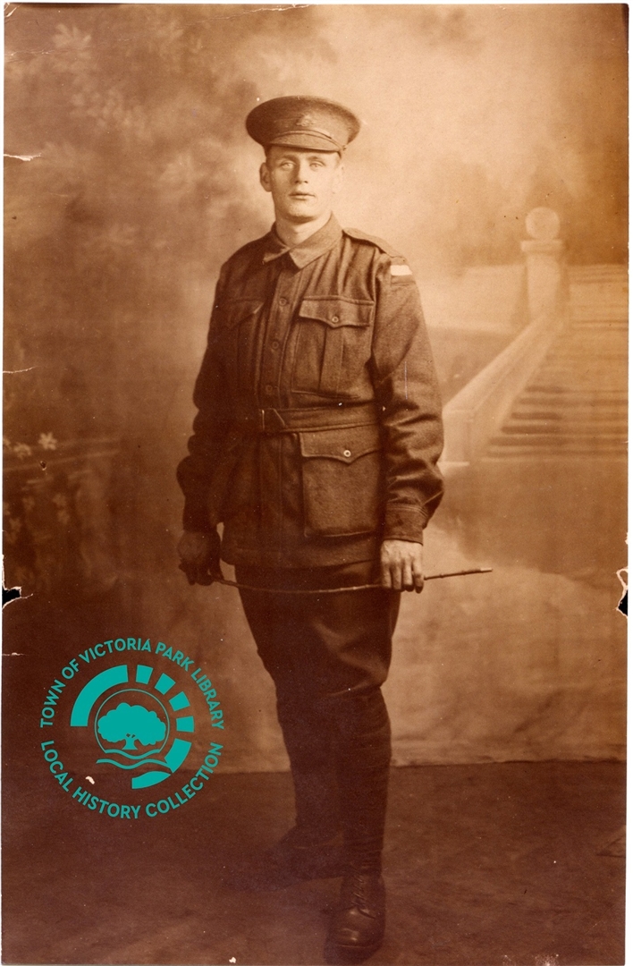 PH00050-03 Studio portrait of Martin John Healy in his soldiers' uniform, circa 1915 Image
