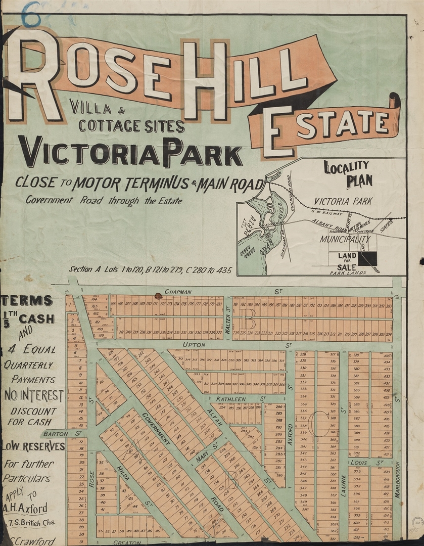 Rose Hill Estate [1903?] Image