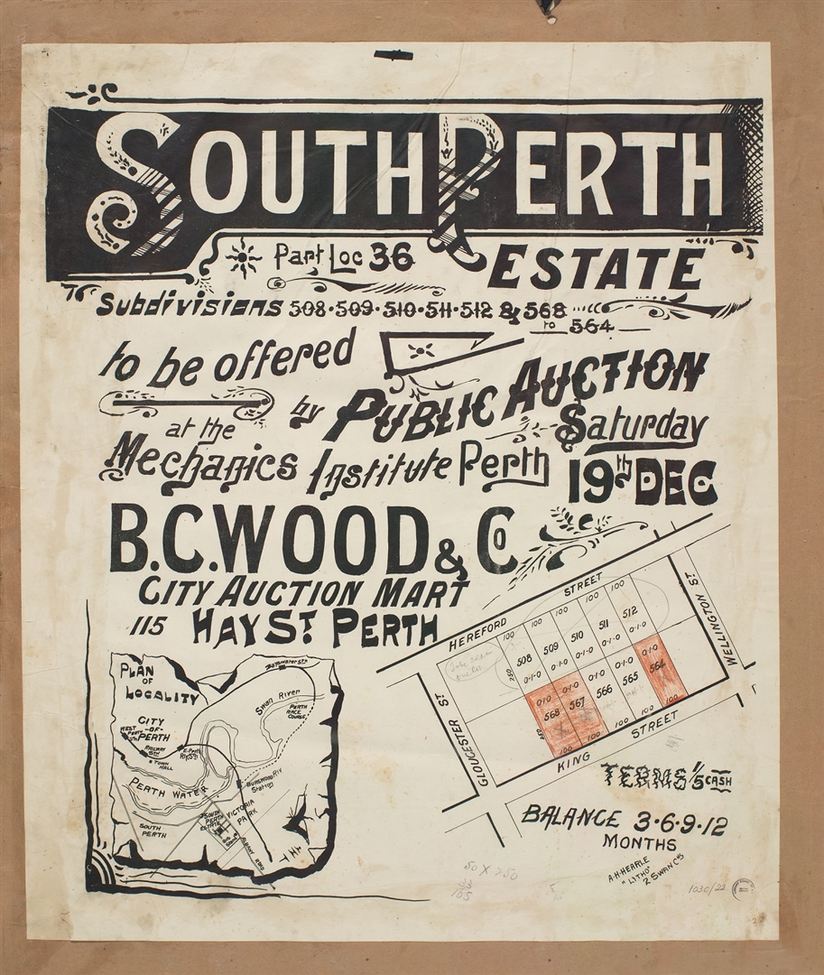 South Perth Estate  [1900?] Image